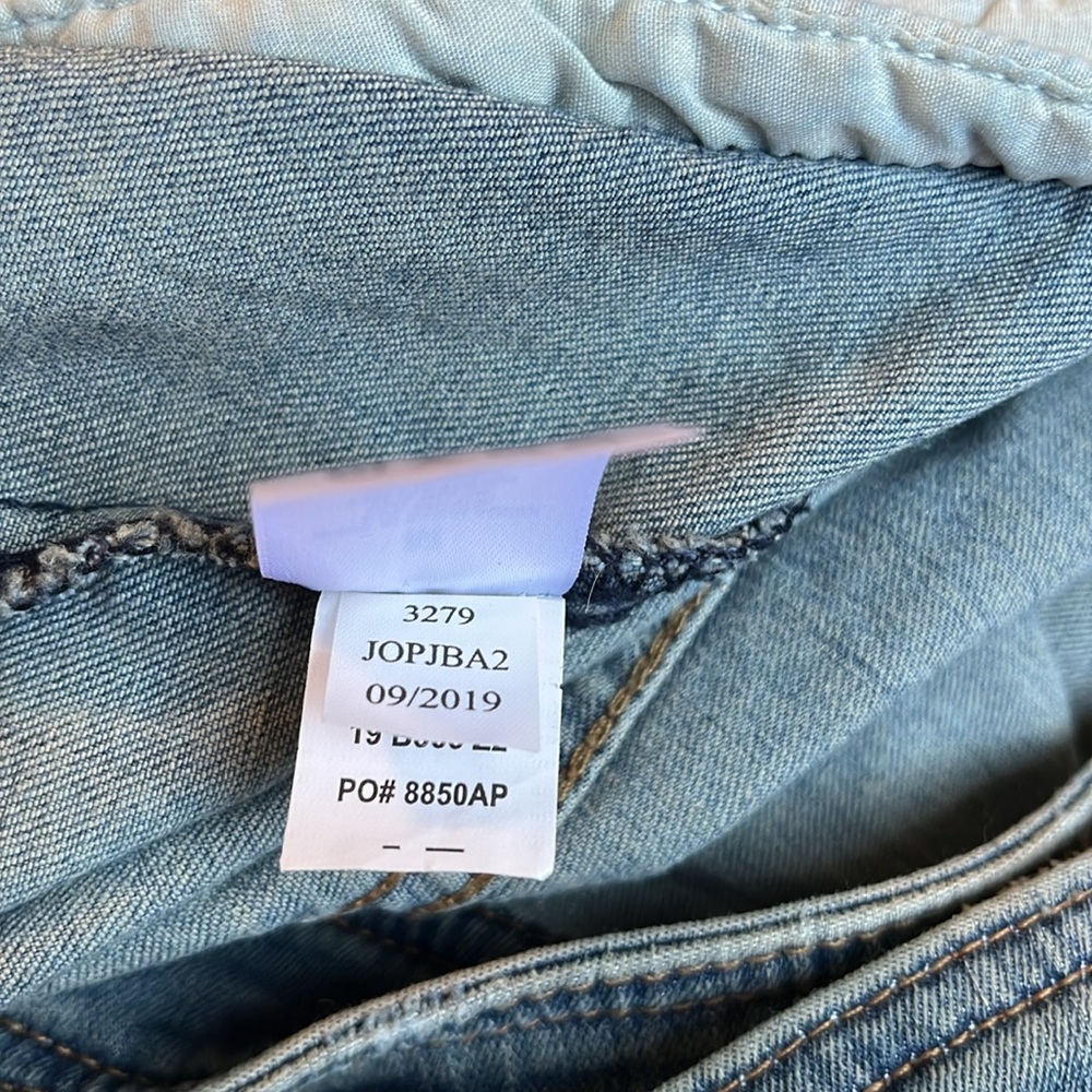 Aeropostale Light weight stretch medium wash Denim Jean Jacket Size Medium - Picture 10 of 15